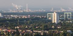 Hot air balloon trip over Cologne