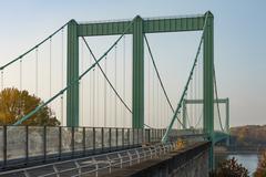 Rodenkirchener Autobahnbrücke in Cologne, Germany