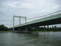 Rodenkirchen Bridge over the Rhine in Cologne