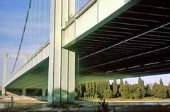 Rodenkirchen Bridge over the Rhine River