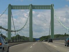 Rodenkirchener Autobahnbrücke over the Rhine