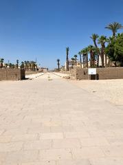 Avenue of the Sphinxes at Luxor Temple in Egypt