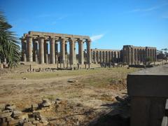 Columns at Luxor Temple