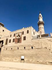 Luxor Temple with Abu Haggag Mosque on top