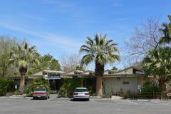 Old Desert Demonstration Garden building at Springs Preserve in Las Vegas, Nevada