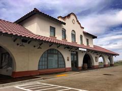 Replica of the original 1905 Union Pacific Railroad Depot in Las Vegas