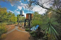 Water tanks at Springs Preserve in Las Vegas, NV