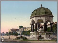 German Fountain in Constantinople, Turkey