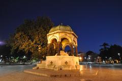 German Fountain in Istanbul