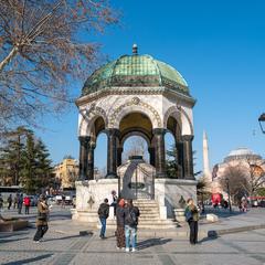 German Fountain in Istanbul