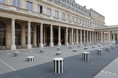 Colonnes de Buren at Palais Royal in Paris