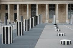 Colonnes de Buren at Palais Royal in Paris