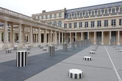 Colonnes de Buren at Palais Royal in Paris