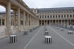 Colonnes de Buren at Palais Royal in Paris