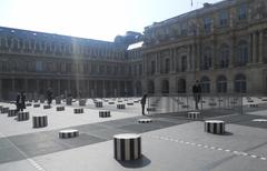 Colonnes de Buren in Palais-Royal, Paris