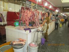 Meat section of Ben Thanh Market