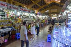 Interior of Ben Thanh Market, Ho Chi Minh City