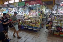 interior of Ben Thanh Market, Ho Chi Minh City