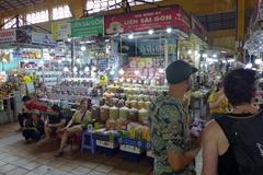 Interior of Ben Thanh Market, Ho Chi Minh City