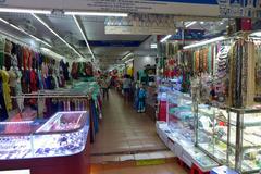 Interior of Ben Thanh Market, Ho Chi Minh City