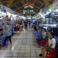 Interior of Ben Thanh Market