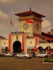 Ben Thanh Market in Saigon, Vietnam, January 2012