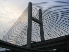 Kap Shui Mun Bridge in Ma Wan