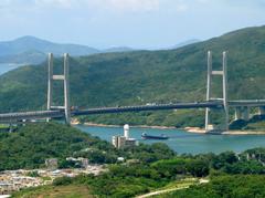 Kap Shui Mun Bridge from Sham Tseng