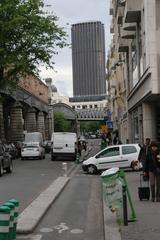 Boulevard Garibaldi in Paris with Sèvres-Lecourbe Metro Station