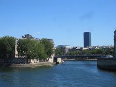 River Seine at the Île de la Cité in Paris, France