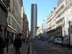 Rue de Rennes with the Montparnasse Tower, Paris