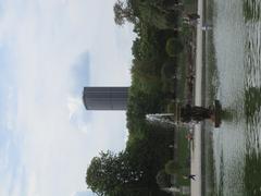 Montparnasse Tower seen from the Jardin du Luxembourg