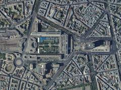 Orthophotography of Gare de Paris-Montparnasse