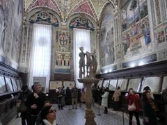 Duomo di Siena Piccolomini Library interior view