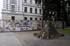 Monument to Soviet Occupation Victims in Vilnius