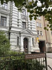 Entrance to the Museum of Occupations and Freedom Fights in Vilnius