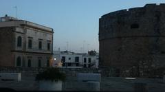 First dawn of Italy in 2019 at Punta Palascìa near Aragonese Castle of Otranto