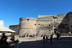 Castello di Otranto with blue sky