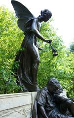 Eugene Field Memorial statue in Lincoln Park, Chicago