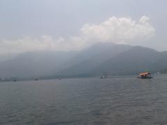 Shikara on Dal Lake in Srinagar