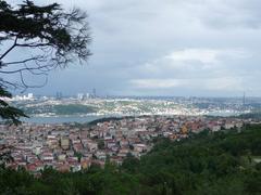 panoramic view of Istanbul from Büyük Çamlıca