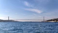 Bosphorus Bridge in Istanbul, Turkey