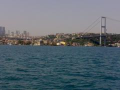 Ortaköy Mosque along the Bosphorus Strait