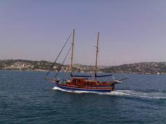 Panoramic view of the Bosphorus