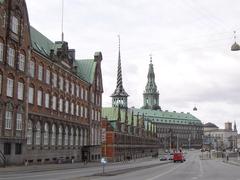 Børsgade street in Copenhagen, Denmark