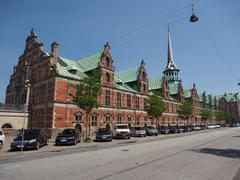 historic Old Stock Exchange building in Copenhagen