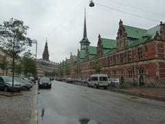 Slotsholmsgade street in Slotsholmen, Copenhagen