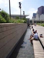 Lurie Garden in Millennium Park Chicago