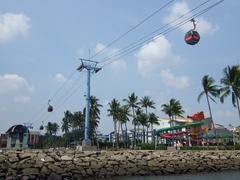 Gondola lift in Ancol Jakarta Bay City, Indonesia