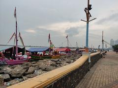 Ancol Festival Beach in North Jakarta, Indonesia